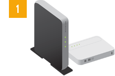 Netgear fibre wireless router