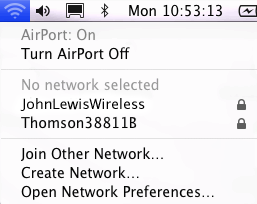 Wireless Networks OSX